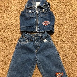 Harley Davidson Jean outfit